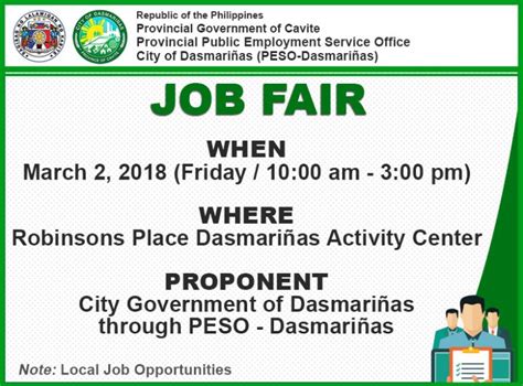 Urgent! Job hiring jobs in Dasmariñas City, Cavite .